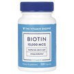 Фото применение Biotin 10000 mcg Фото применение TheVitaminShoppe, Витамин B7 Биотин, Biotin 10000 mcg, 120 капсул