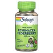 Фото применение Solaray, Эхинацея, True Herbs Echinacea Elderberry 440 mg, 100 ка