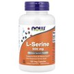 Фото використання NOW Foods, L-Serine 500 mg, L-Серин, 120 капсул
