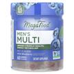 Фото применение Men's Multi Wild Blueberry Фото применение MegaFood, Витамины для мужчин, Men's Multi Gummies, 60 конфе