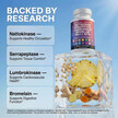 Фото применение Nattokinase 5000 FU Serrapeptase 120000 SPU Lumbrokinase, Наттоки