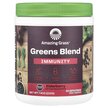 Фото применение Amazing Grass, Черная Бузина, Greens Blend Immunity Elderberry, 2