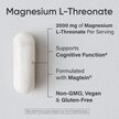 Фото використання Magnesium L-Threonate 2000 mg, Магній L-Треонат, 90 капсул