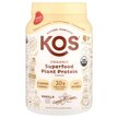 Фото применение Organic Plant Protein Vanilla 2 Фото применение KOS, Органический Протеин, Organic Plant Protein Vanilla 2, 1110