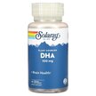 Фото применение Solaray, ДГК, DHA Plant Sourced 100 mg, 60 капсул