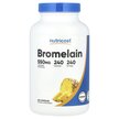 Фото применение Nutricost, Бромелайн, Bromelain 550 mg, 240 капсул