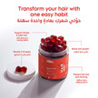 Фото використання rite., Hair Gummies Cherry, Підтримка росту волосся, 60 таблеток
