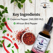 Фото використання Hot Cayenne Extract, Перець каєнський, 30 мл