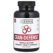 Фото применение Zhou Nutrition, Д-манноза, Cran-Defense, 60 капсул