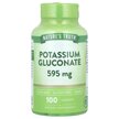 Фото використання Nature's Truth, Potassium Gluconate 595 mg, Калій, 100 табле