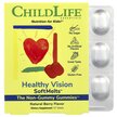 Фото применение ChildLife, Черника Лютеин Зеаксантин, Healthy Vision, 27 конфет