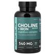 Фото використання Thinbi, Choline + Iron, Залізо, 60 капсул