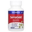 Фото применение Enzymedica, Серрапептаза, SerraGold, 60 капсул