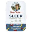 Фото применение Поддержка сна, Sleep Dissolving Strips Cranberry, 30 Strips