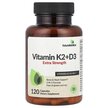 Фото використання Vitamin K2 + D3 Extra Strength Фото використання Future Biotics, Vitamin K2 + D3 Extra, Вітаміни D3 та K2, 120 кап