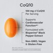 Фото применение CoQ10 with BioPerine & Coconut Oil 100 mg Фото применение Коэнзим CoQ10, CoQ10 with BioPerine & Coconut Oil 100 mg, 30