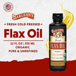 Фото применение Barlean's, Льняное Масло, Organic Fresh Flax Oil, 355 мл