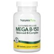 Фото використання Sustained Release Mega B-150 Фото використання Natures Plus, Sustained Release Mega B-150, B-комплекс, 60 таблет