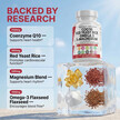 Фото применение COQ10 200 mg Red Yeast Rice Omega 3 Magnesium, Коэнзим CoQ10, 60 