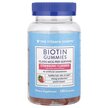 Фото применение Biotin Gummies Strawberry 10000 mcg Фото применение Витамин B7 Биотин, Biotin Gummies Strawberry 10000 mcg, 120 табле