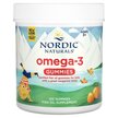 Фото применение Омега 3, Nordic Omega-3 Gummies Tangerine Treats, 120 конфет