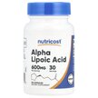 Фото применение Nutricost, Альфа-липоевая, Alpha Lipoic Acid 600 mg, 60 капсул