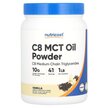 Фото применение Nutricost, МСТ Триглицериды, C8 MCT Oil Powder Vanilla, 454 г