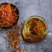Фото применение Cultured Cordyceps Фото применение Dragon Herbs, Грибы Кордицепс, Cultured Cordyceps, 57 г