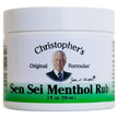 Фото применение Поддержка носовых пазух, Sen Sei Menthol Rub, 59 мл