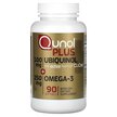 Фото применение Qunol, Омега 3, Plus Ubiquinol + Omega-3 100 mg + 250 mg, 90 капс
