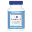 Фото применение TheVitaminShoppe, Витамин D3, Vitamin D3 25 mcg 1000 IU, 200 капс