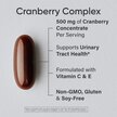 Фото використання Sports Research, Cranberry Concentrate 250 mg, Журавлина, 90 капс