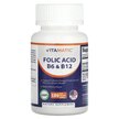 Фото використання Folic Acid B6 & B12 Natural Berry, Вітамін B6 Піридоксин, 180
