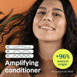 Фото використання Super Leaves Curl Amplifying Conditioner - Coconut, Кондиціонер, 