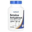 Фото применение Betaine Anhydrous 1500 mg Фото применение Nutricost, Триметилглицин, Betaine Anhydrous 1500 mg, 120 капсул