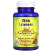 Фото применение Natures Life, Цинк, Zinc Lozenges Orange, 50 таблеток