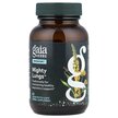 Фото використання Gaia Herbs, Mighty Lungs, Підтримка органів дихання, 60 капсул