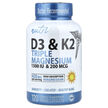 Фото применение D3 & K2 Triple Magnesium Фото применение Nutri, Витамины D3 + K2, D3 & K2 Triple Magnesium, 120 капсул