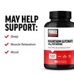 Фото використання Force Factor, Magnesium Glycinate 140 mg, Гліцинат магнію, 180 ка