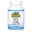 Фото використання Natural Factors, Super Cod Liver Oil, Олія печінки тріски, 90 кап