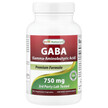 Фото використання GABA 750 mg Фото використання Best Naturals, GABA 750 mg, ГАМК, 100 капсул