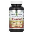 Фото применение Amazing Nutrition, Бромелайн, Bromelain 500 mg, 120 таблеток