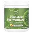 Фото применение MRM, Предтренировочный комплекс, Organic Pre-Workout, 240 г