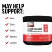 Фото використання Force Factor, Marine Collagen Powder Unflavored, Колаген, 168 г