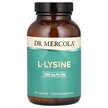Фото применение Dr. Mercola, L-Лизин, L-Lysine 1500 mg, 90 капсул