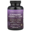 Фото применение Бузина с Цинком, Elderberry Vitamin C + Zinc, 120 капсул
