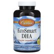 Фото применение Carlson, ДГК, EcoSmart DHA Natural Lemon 500 mg, 120 капсул
