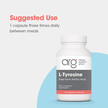 Фото використання L-Tyrosine Фото використання Allergy Research Group, L-Tyrosine, L-Тирозин, 100 капсул