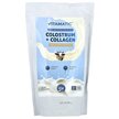 Фото применение Vitamatic, Коллаген, Colostrum + Collagen Powder Unflavored, 454 