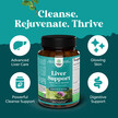 Фото використання Liver Cleanse Detox & Repair, Детокс та очищення, 70 капсул
